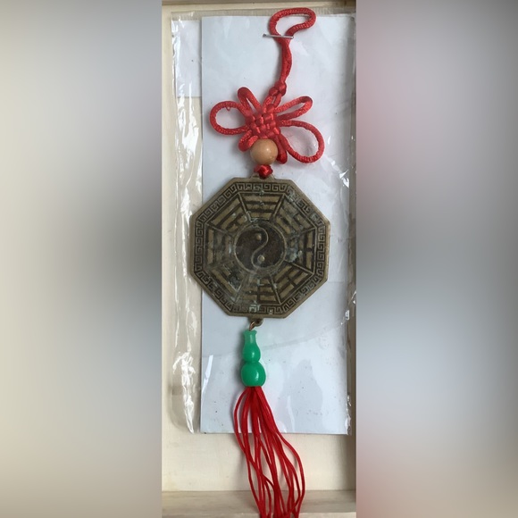 New Vintage FENG SHUI bagua hanging giant coin - Picture 2 of 5